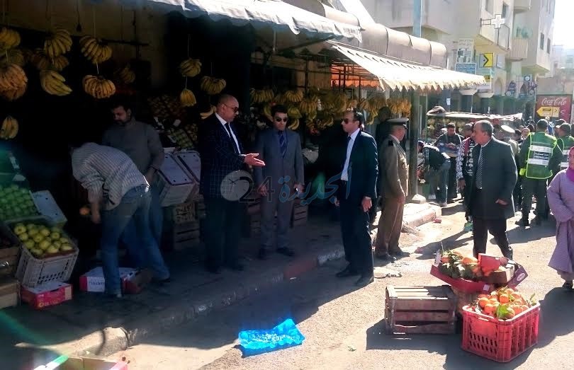 السلطات المحلية بالجديدة تتصدى لفوضى احتلال الملك العمومي