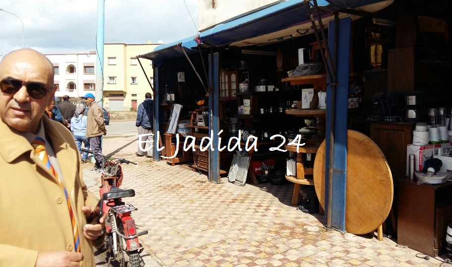 بالصور.. سلطات الجديدة تحرر الملك العام من تجار الأثاث المستعمل بحي المويلحة