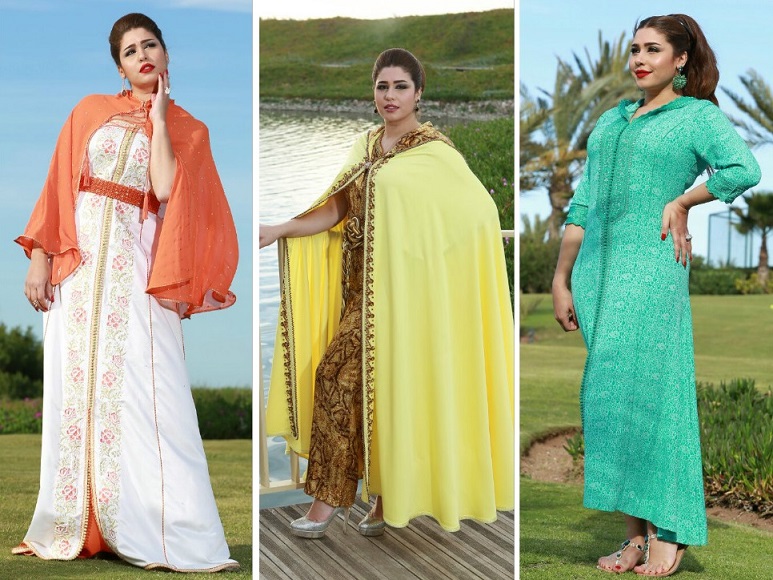 بالصور والفيديو.. هدى سعد تخطف الاضواء بالقفطان المغربي بمازغان استعدادا للدورة الخامسة لمهرجان القفطان