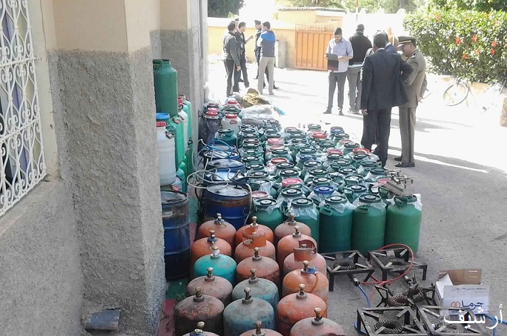 درك سيدي بوزيد يداهم مصنعا لمسكر ''الماحيا'' في مركز مولاي عبد الله