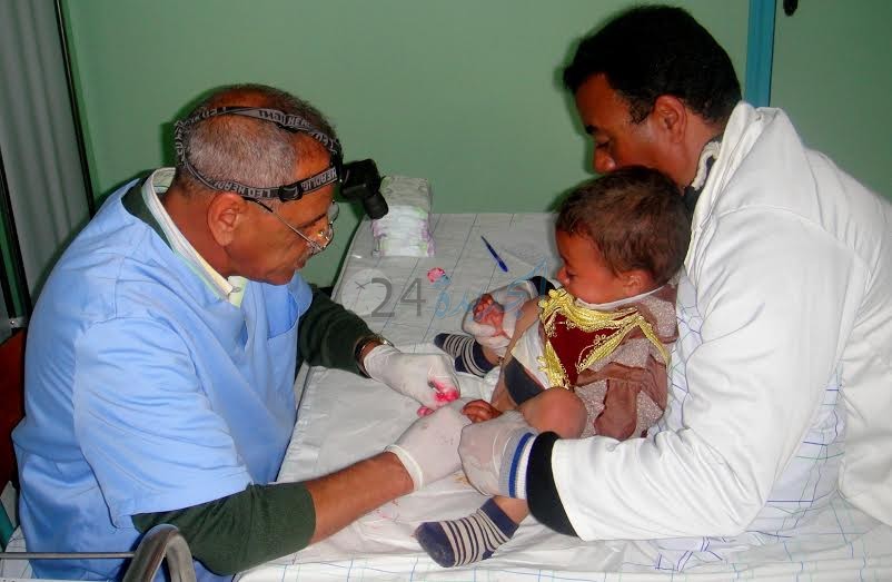 أطباء من الجديدة يتطوعون لختان 43 طفلا بتراب جماعة اولاد احسين