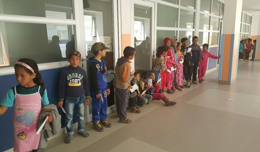 نقل 37 تلميذا الى مستشفى الجديدة للاشتباه في اصابتهم بتسمم غدائي