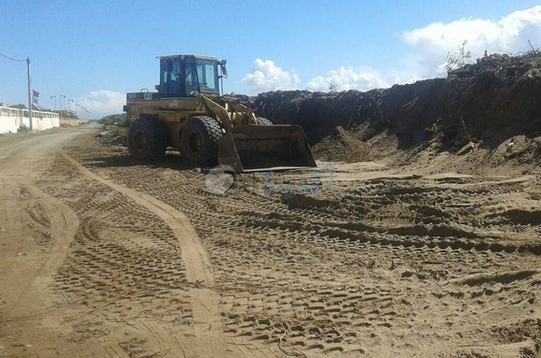 اعتقال 4 أشخاص  متهمين بسرقة الرمال  من الملك الغابوي بجماعة الحوزية