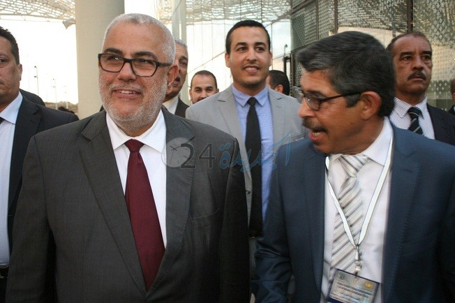 عبدالاله بنكيران رئيس الحكومة .. نجم المؤتمر التاسع و العشرون للمحامين المغاربة