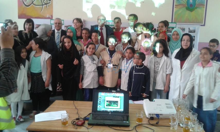 مؤسسة محمد السادس  تزور المدارس الإيكولوجية المرشحة لنيل اللواء الأخضر بسيدي بنور