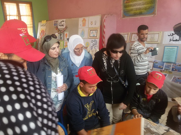 تقرير عن زيارة تقييمية للمؤسسات المرشحة لنيل اللواء الاخضر بالجديدة وسيدي بنور