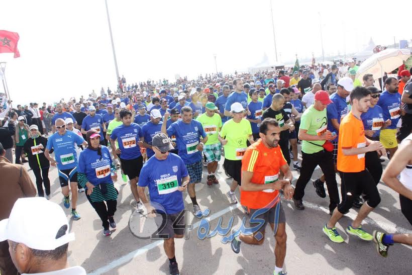 جمعية مازاغان ماراطون تقاضي متسابقا شارك في الماراطون الدولي للجديدة