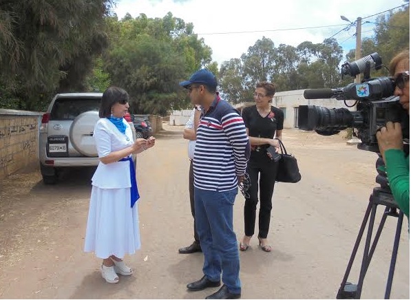 مدرسة الحوزية تعيش حدث تغطية القناة الثانية لمشروعها البيئي