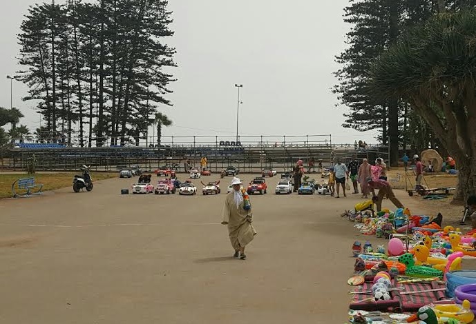 حديقة محمد الخامس بالجديدة.. ذاكرة للتخريب