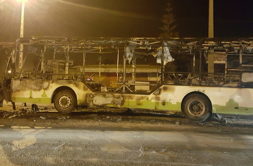 شركة النقل الحضري بالجديدة: عطب تقني بلوحة القيادة تسبب في احتراق حافلتها أمس الاثنين