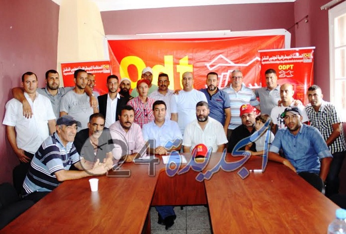 الجديدة: تأسيس المكتب المحلي للمنظمة الديمقراطية لسائقي سيارات الأجرة الصنف الثاني