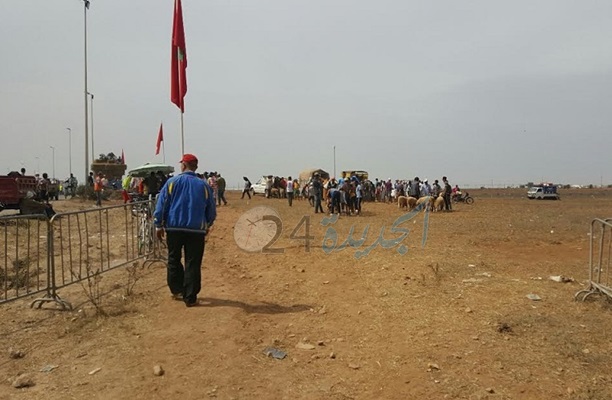 رحبة بيع الاضاحي بالجديدة تفتح ابوابها وسط إقبال ضعيف من الزبناء والتجار
