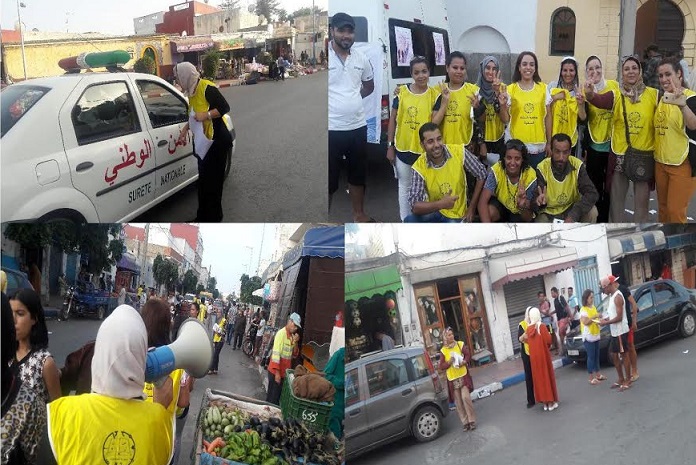 قافلة جمعية السناء النسائية تحط الرحال بازمور ضيفة على لالة عيشة البحرية‎