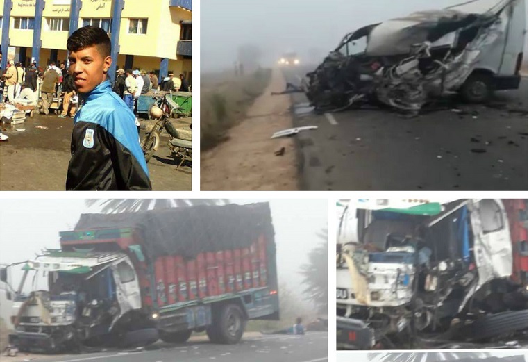 تعزية في وفاة شاب من ازمور في حادثة سير مفجعة قرب المصور راسو