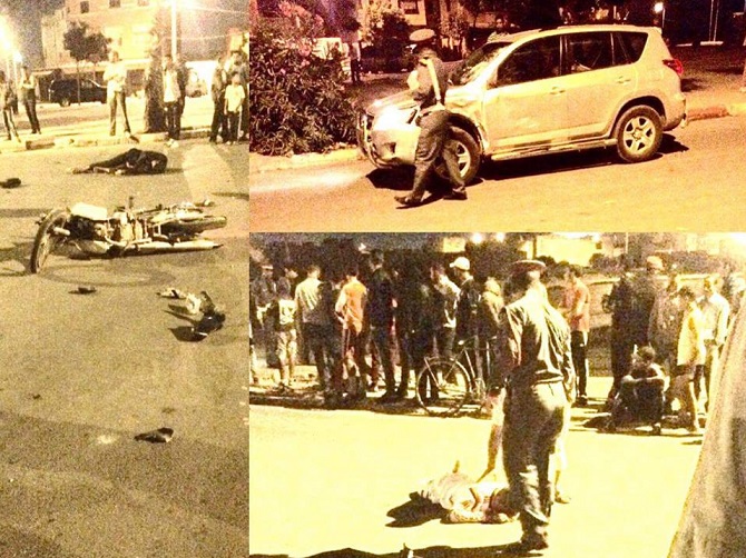 مصرع شابين في حادثة سير مفجعة بمدخل مركز مولاي عبد الله