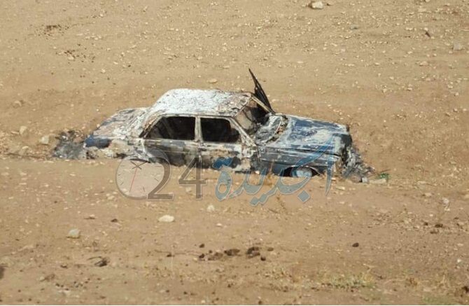 العثور على سيارة مجهولة الهوية محترقة قرب بولعوان يستنفر الدرك الملكي بالجديدة