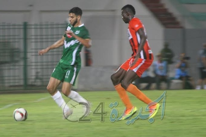 الدفاع الجديدي يضيع فوزا بثلاثية نظيفة في ربع نهائي كأس العرش ويؤجل الحسم في التأهل إلى مباراة الاياب