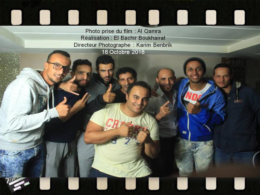 المخرج البشير بوخيرات يصور فيلمه القصير ' القمرة 'بمدينة الجديدة