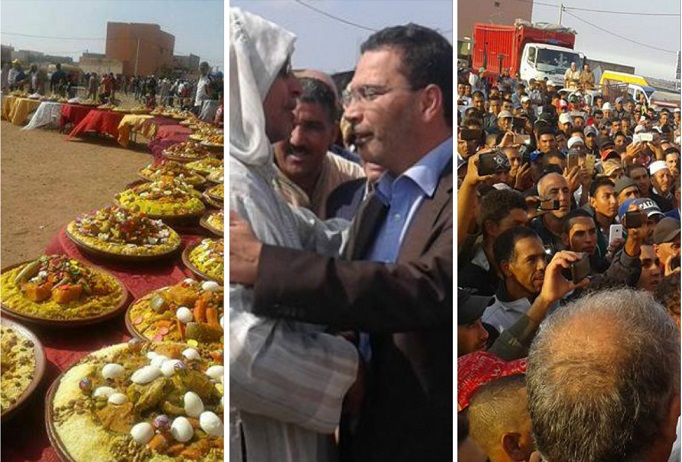 ساكنة اولاد عمران بإقليم سيدي بنور تحتفل بفوز الخلفي بمقعد برلماني