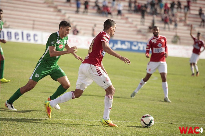 الدفاع الجديدي ينتزع تعادلا ثمينا من ميدان الوداد البيضاوي وديساير يعترف بقوة الفريق الدكالي