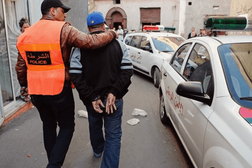 السجن النافذ 12 سنة للمجرم الذي أصابه رجل أمن برصاصة في زنقة السعديين بالجديدة