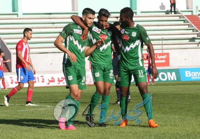 بالصور.. الدفاع الجديدي يحقق فوزا صعبا على المغرب التطواني في البطولة