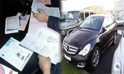 اختفاء ملف سيارة مسروقة تم ترقيمها بمركز تسجيل السيارات في الجديدة