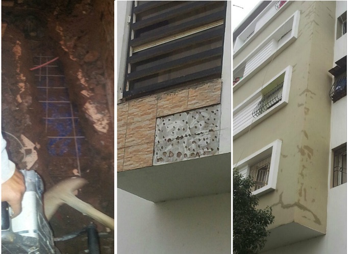 بالصور.. الامطار تعري هشاشة البنية التحتية للسكن الاجتماعي في حي المطار بالجديدة