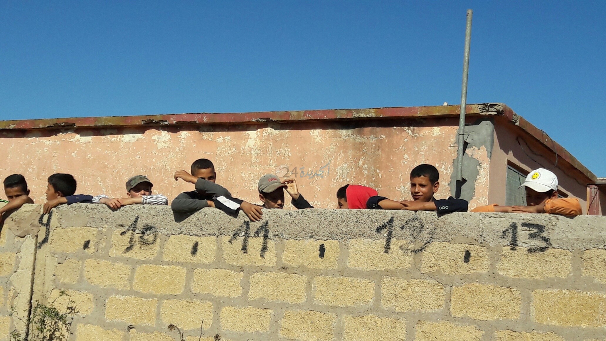 على هامش زيارة مدير الأكاديمية لإقليم الجديدة.. رجال ونساء التعليم الحائط القصير