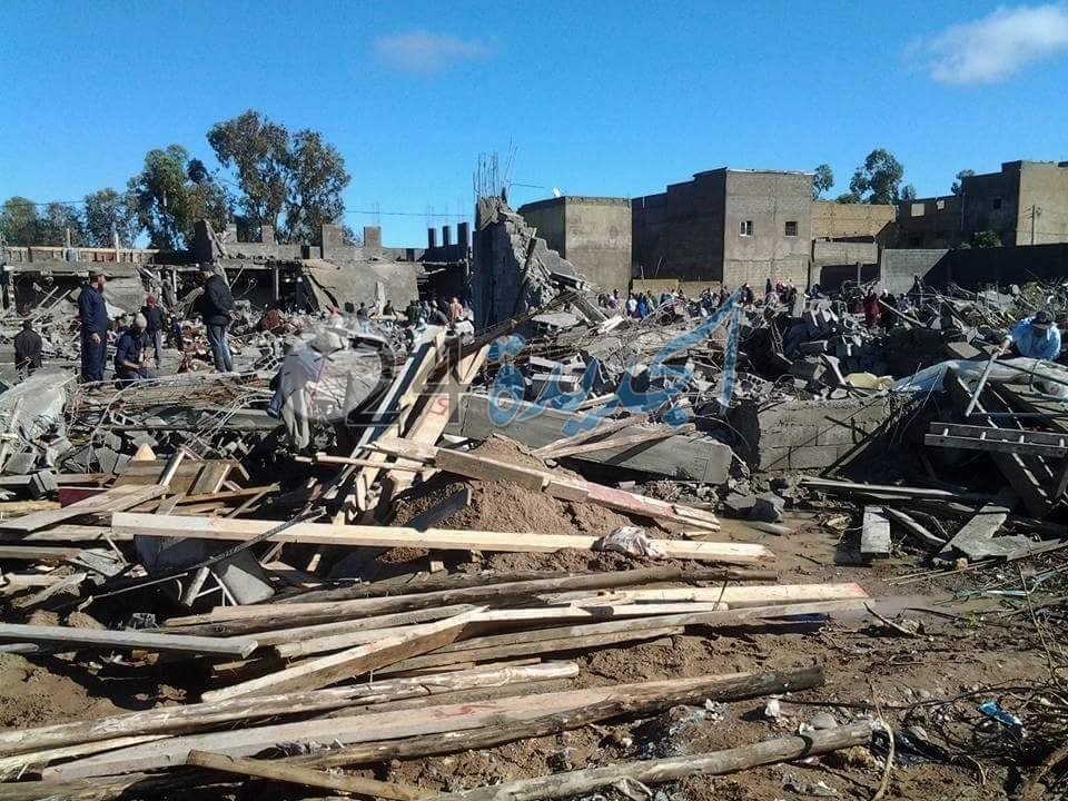 السلطات تجند أزيد من 500 عنصر من القوات العمومية لهدم 37 بناء عشوائيا بضواحي آزمور