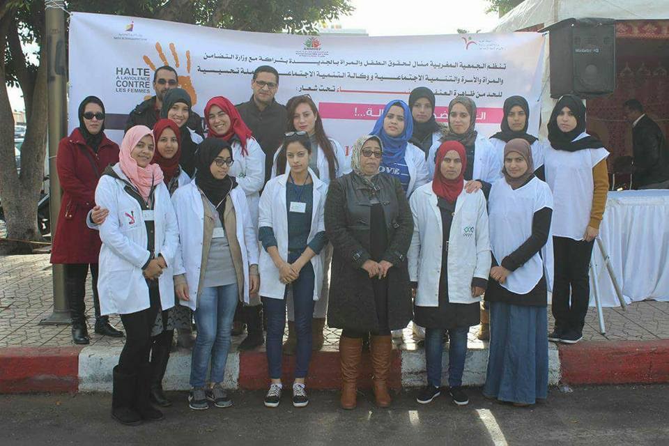 الجديدة: تنظيم خــيـمـة تـحـسـيسـيـة حول ظـاهـرة الـعـنـف ضـد الـمـرأة