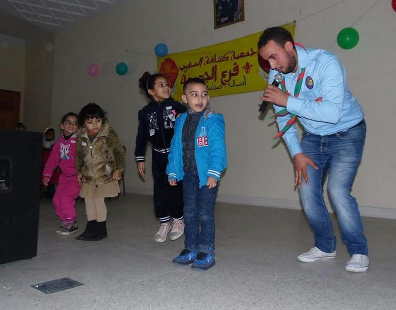 جمعية كشافة المغرب فرع الجديدة تنظم حفلا افتتاحيا لفائدة الأطفال