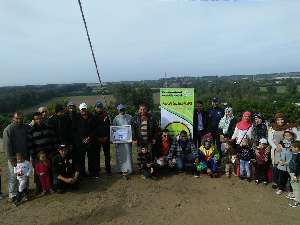 رواد الجديدة يرسمون الابتسامة على محيا أطفال سيدي علي بنحمدوش