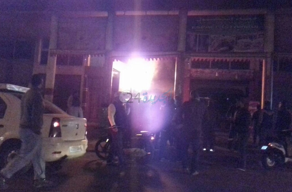 النيران تلتهم مطعما للوجبات السريعة بشارع محمد الخامس بالجديدة + فيديو