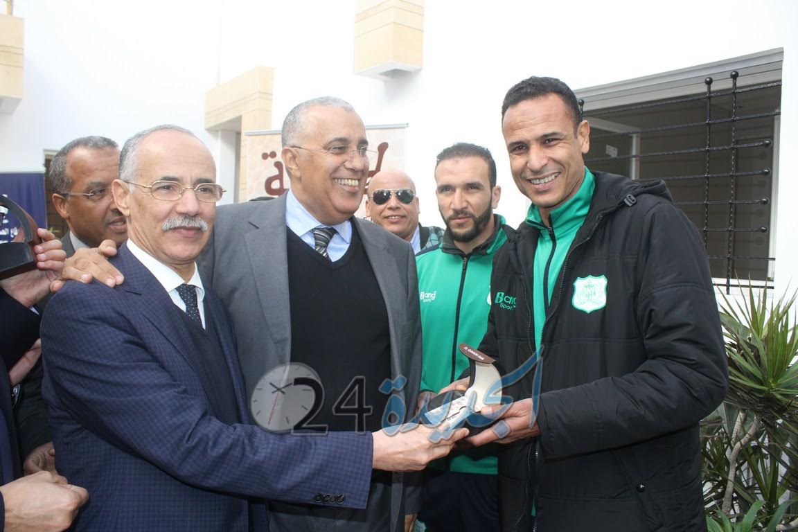 بالصور.. الدفاع الجديدي يسلم شققا سكنية للاعبيه في احتفالية الذكرى 60 لتأسيسه