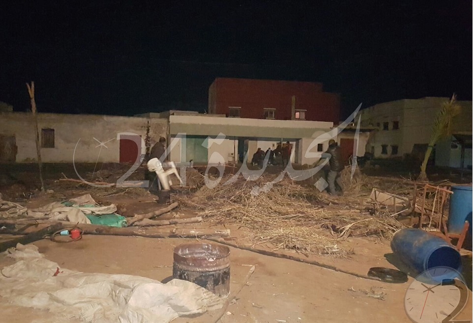 الدرك يعتقل الشخص الذي ''أرهب'' الجزارين بسبت دويب والسلطات تهدم البراكة التي أقامها وسط السوق