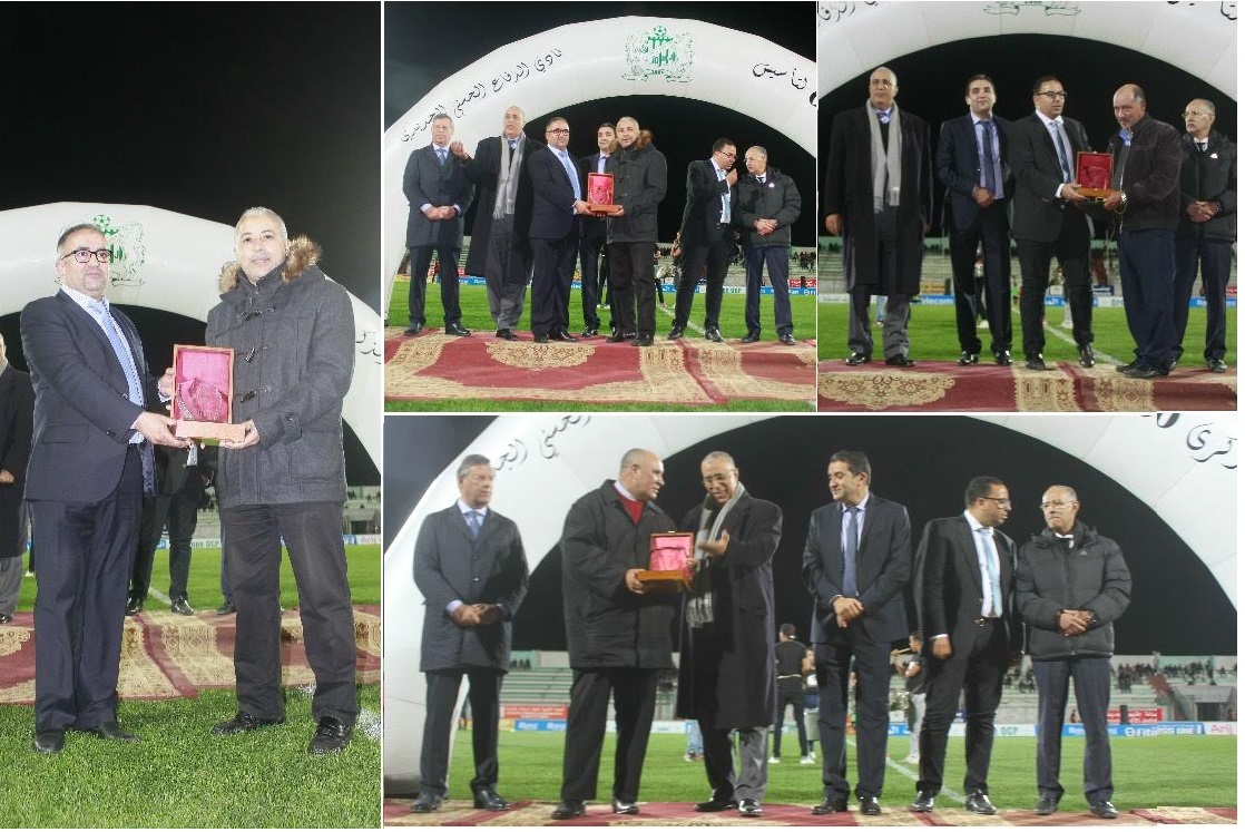 بالصور.. الدفاع الجديدي يحتفي بوجوه رياضية بارزة في الذكرى الستين لتأسيسه