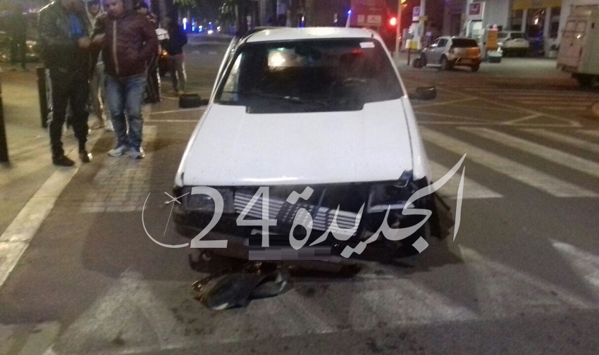 بالصور.. هلع في الشارع العام جراء تعقب بوليسي لسيارة مشبوهة اخترقت السد القضائي بالجديدة‎