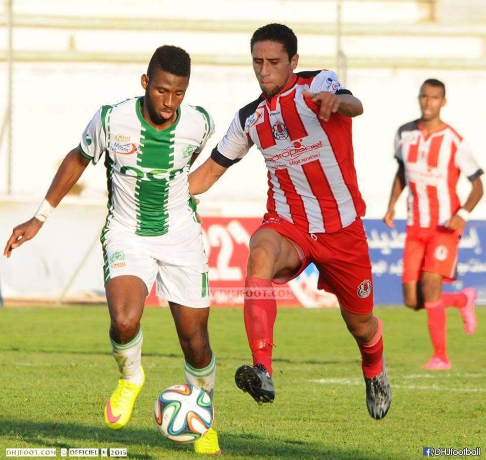 الجامعة ترفض طلب الدفاع الجديدي وتوقف اللاعب لامين دياكبتي