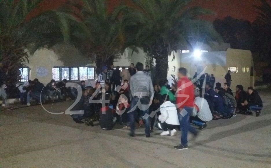 ''سوء التغذية وضعف جودتها'' يخرج عشرات التلاميذ للاحتجاج بثانوية الرازي التقنية بالجديدة