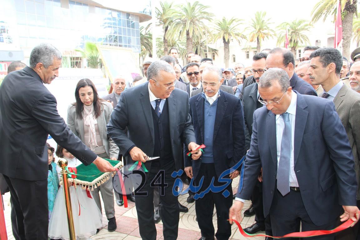 بالصور.. اعادة افتتاح القاعة المغطاة نجيب النعامي بالجديدة في حلة جديدة