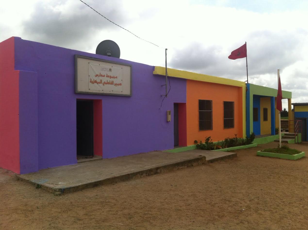 تأهيل فضاء مدرسة صبير الفاطمي بجماعة اثنين هشتوكة