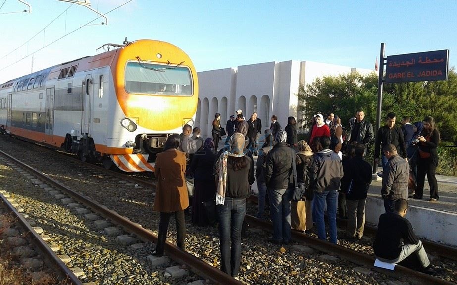 قطار المسافرين القادم من البيضاء إلى الجديدة يخلف موعده ب60 دقيقة‎