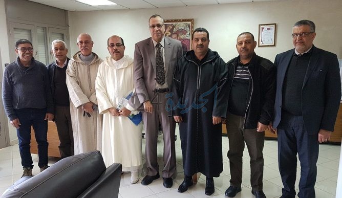 جمعية المنعشين العقاريين والمقاولين بالجديدة تعقد لقاء مع مدير الوكالة الحضرية