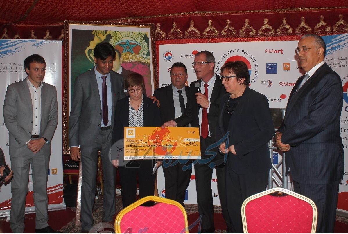 بالصور.. وزيرة فرنسية تزور الجديدة وتشرف على افتتاح مؤسسة لمساعدة حاملي المشاريع من الشباب والنساء