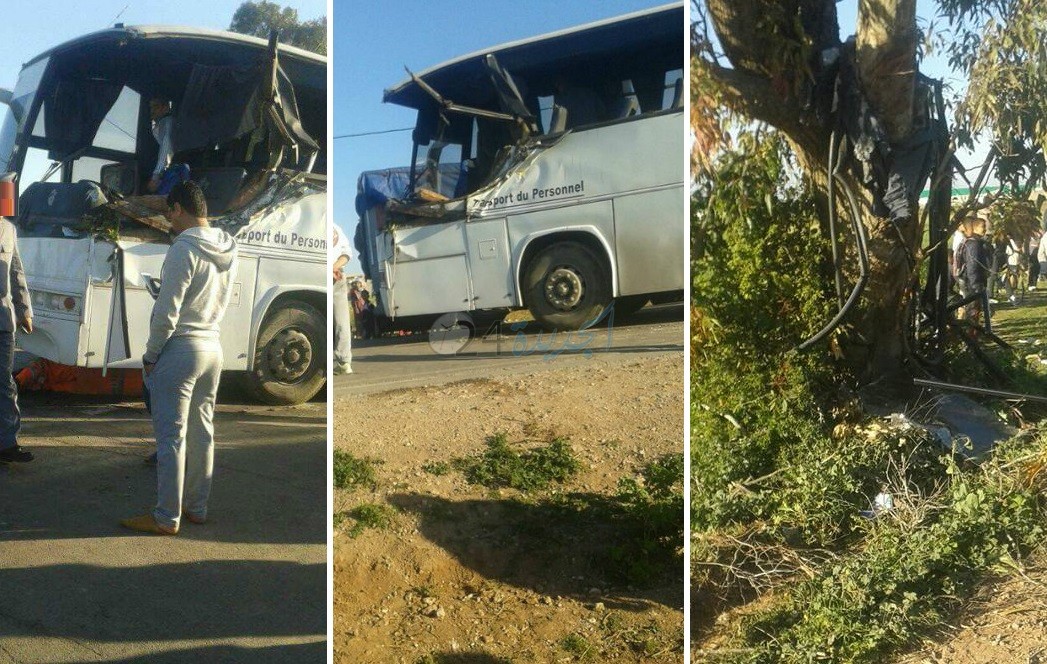 مستخدم 'متهور'  يحرف مسار حافلة نقل خاصة ويرسل 8 من زملائه إلى قسم المستعجلات