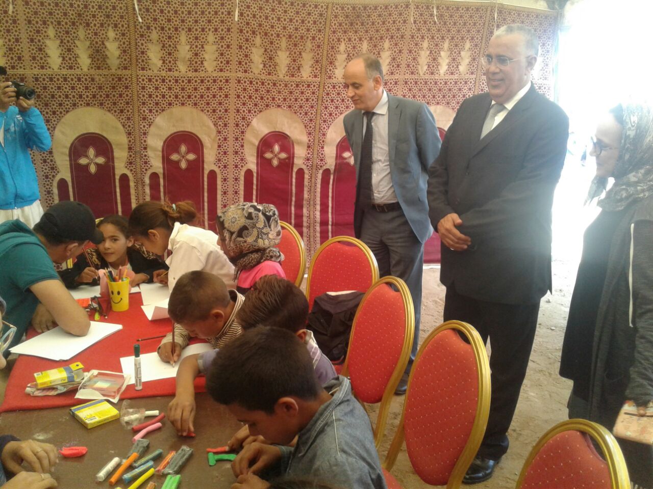 بالصور.. افتتاح الدورة الثالثة للمهرجان الاقليمي للطفل بجماعة اولاد غانم