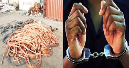 الدرك الملكي بسيدي بوزيد يوقع بمستخدمين بالفوسفاط تورطوا في سرقة النحاس