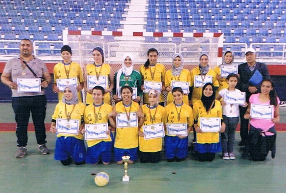 النادي الجامعي الجديدي لكرة اليد إناث يتوج بالبطولة الجهوية لعصبة دكالة عبدة