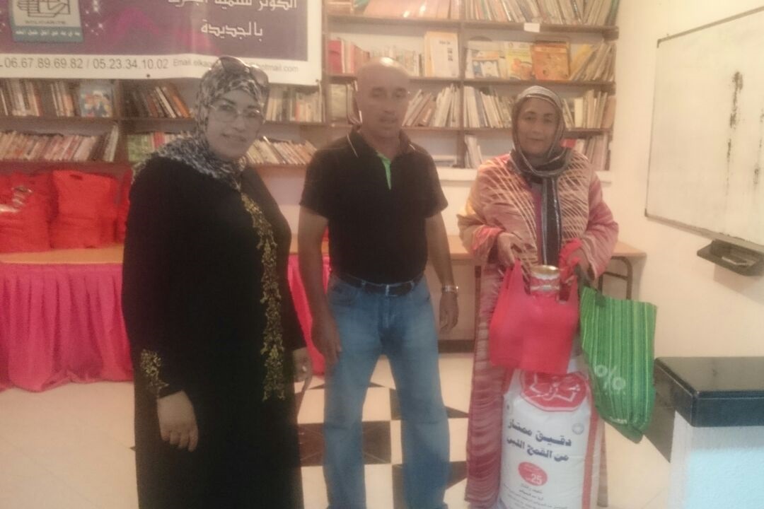 جمعية الكوثر بالجديدة توزع 120 قفة غدائية لفائدة الاسر المعوزة